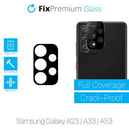 FixPremium Glass - Gehärtetes Glas für die rückwärtige Kameralinse für Samsung Galaxy A23, A33 und A53