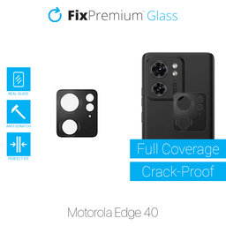 FixPremium Glass - Gehärtetes Glas für die rückwärtige Kameralinse für Motorola Edge 40