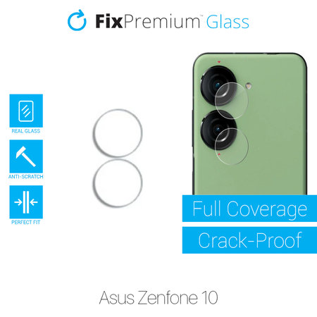 FixPremium Glass - Gehärtetes Glas für die rückwärtige Kameralinse für ASUS Zenfone 10