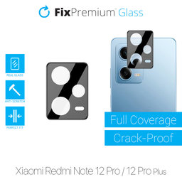 FixPremium Glass - Gehärtetes Glas für die rückwärtige Kameralinse für Xiaomi Redmi Note 12 Pro und 12 Pro Plus