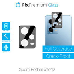 FixPremium Glass - Gehärtetes Glas für die rückwärtige Kameralinse für Xiaomi Redmi Note 12