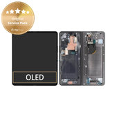 Samsung Galaxy Z Fold 5 F946B - LCD Display + Touchscreen Front Glas + Rahmen (Gray) - GH82-31842D Genuine Service Pack