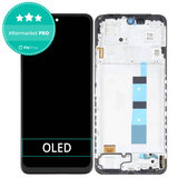 Xiaomi Redmi Note 12 - LCD Display + Touchscreen Front Glas + Rahmen (Black) OLED
