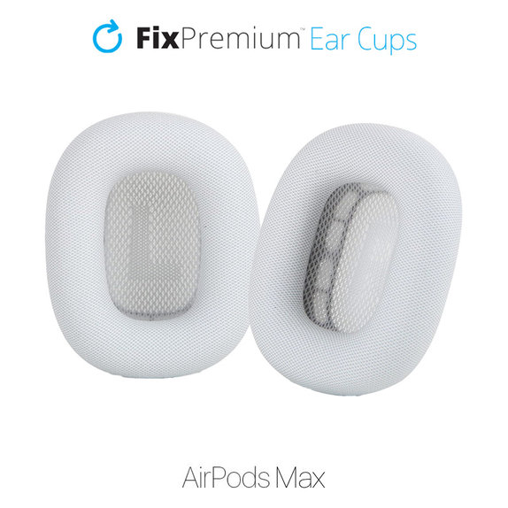 Ersatz-Ohrpolster für Apple AirPods Max (Fabric), weiss
