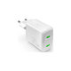 PURO - Ladeadapter MiniPro 2x USB-C, GaN, 35W, weiss