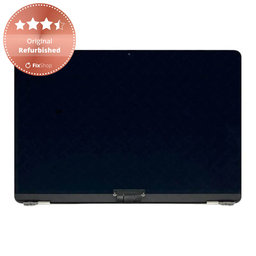 Apple MacBook Air 13" M2 A2681 (2022) - LCD Display + Frontglas + Abdeckung (Space Gray) Original Refurbished