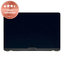 Apple MacBook Air 13" M2 A2681 (2022) - LCD Display + Frontglas + Abdeckung (Space Gray) Original Refurbished