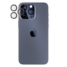 PanzerGlass - Kameraobjektiv-Schutzhülle Hoops für iPhone 15 Pro a 15 Pro Max, transparent
