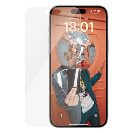 PanzerGlass - Gehärtetes Glas für iPhone 15 Plus, transparent