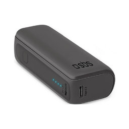 SBS - PowerBank NanoTube, 5000 mAh, schwarz