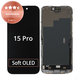 Display für iPhone 15 Pro, Touchscreen-Glas mit Rahmen, Refurbished