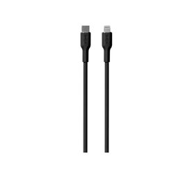 PURO - USB-C Kabel / MFI Lightning, 12W, Soft, 1,5 m, schwarz