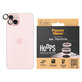 Kameraobjektivschutz Hoops für iPhone 15/15 Plus, Rosa, PanzerGlass