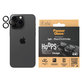 Kameraobjektivschutz Hoops für iPhone 15 Pro/15 Pro Max, Black Titanium, PanzerGlass