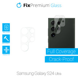 FixPremium Glass - Gehärtetes Glas für die rückwärtige Kameralinse für Samsung Galaxy S24 Ultra