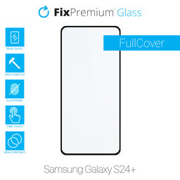 FixPremium FullCover Glass - Gehärtetes Glas für Samsung Galaxy S24+