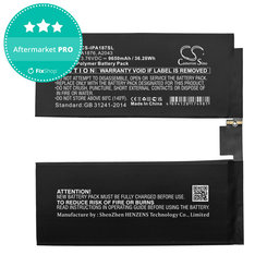 Apple iPad Pro 12.9 (3rd Gen 2018), iPad Pro 12.9 (4th Gen 2020) - Akku Batterie A1876, A2043 9650mAh HQ