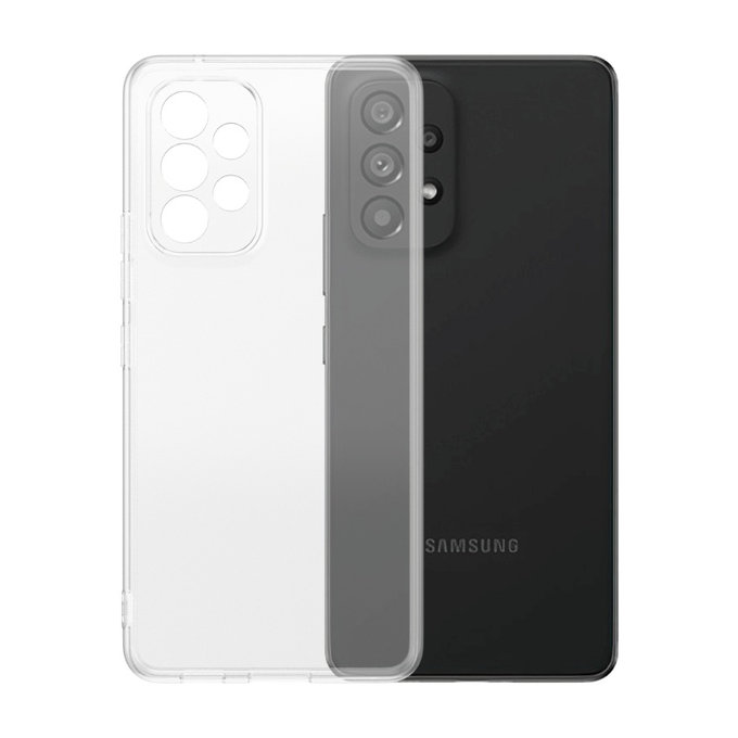 Hülle TPU für Samsung Galaxy A53 5G, Transparent, SAFE by PanzerGlass