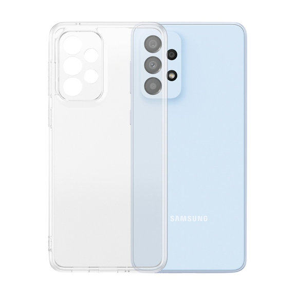 Hülle TPU für Samsung Galaxy A33 5G, Transparent, SAFE by PanzerGlass