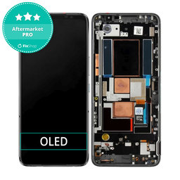 Asus ROG Phone 7 AI2205_C - LCD Display + Touchscreen Front Glas + Rahmen (Phantom Black) OLED