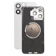 Apple iPhone 15 Pro Max - Rückgehäuseglas + Kameraglas + Metallplatte + Magsafe-Magnet (White Titanium)