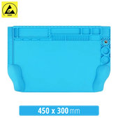 Sunshine SS-004H - ESD Antistatisches Hitzebeständiges 3D Silikonpad - 45 x 30cm
