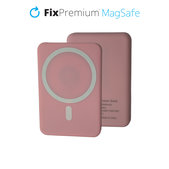 FixPremium - MagSafe PowerBank 5000mAh, rosa