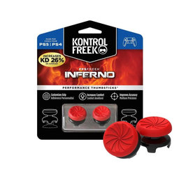 Kontrol Freek - Inferno (Orange) PS4/PS5 Extended Controller Grip Caps