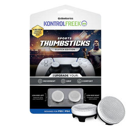Kontrol Freek - Clutch (White) PS4/PS5 Extended Controller Grip Caps