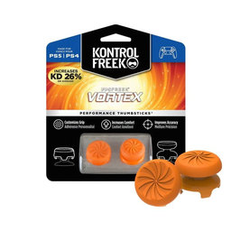 Kontrol Freek - Vortex (Orange) PS4/PS5 Extended Controller Grip Caps