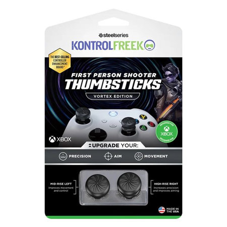 Kontrol Freek - Vortex (Black) Xbox One X/S Extended Controller Grip Caps