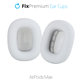 Ersatz-Ohrpolster für Apple AirPods Max (Eco-Leather), weiss