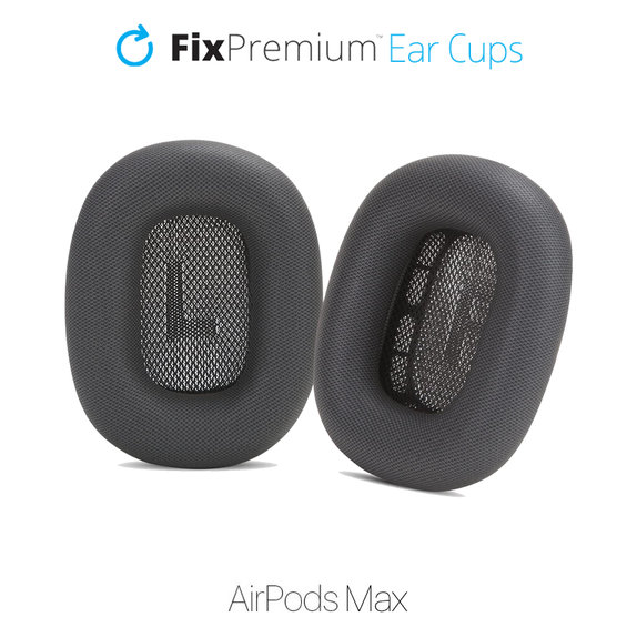 Ersatz-Ohrpolster für Apple AirPods Max (Eco-Leather), space gray