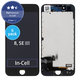 Display 5 Pack In-Cell für iPhone 8, SE (2020), SE (2022), Black, Touchscreen-Glas mit Rahmen, FixPremium
