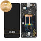 OnePlus 12R - LCD Display + Touchscreen Front Glas + Rahmen (Iron Grey) - 621029000157 Genuine Service Pack