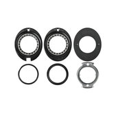 Xiaomi Mi Electric Scooter 1S, 2 M365, Essential, Pro, Pro 2 - Lager / Abstützung / Vorderradgabel-Abdeckung Set (Black)