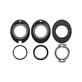 Xiaomi Mi Electric Scooter 1S, 2 M365, Essential, Pro, Pro 2 - Lager / Abstützung / Vorderradgabel-Abdeckung Set (Black)