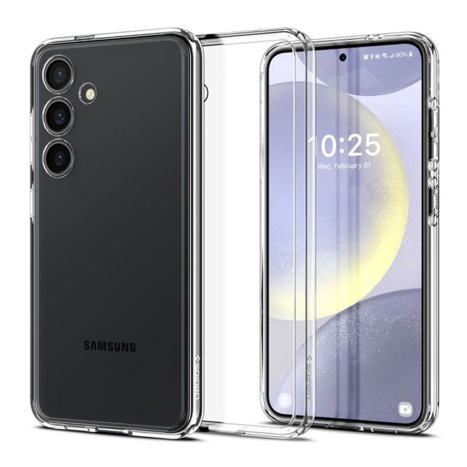 Spigen - Hülle Ultra Hybrid für Samsung Galaxy S24 Plus, Crystal Clear