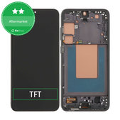 Samsung Galaxy S24 Plus S926B - LCD Display + Touchscreen Front Glas + Rahmen (Onyx Black) TFT