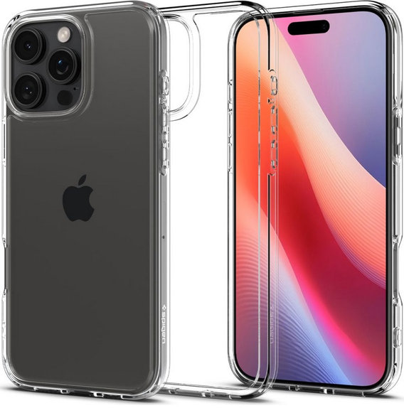 Spigen - Hülle Ultra Hybrid für iPhone 16 Pro Max, crystal clear