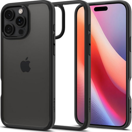 Spigen - Hülle Ultra Hybrid für iPhone 16 Pro Max, matte black