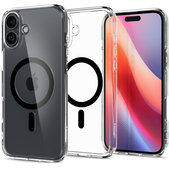 Spigen - Hülle Ultra Hybrid mit MagSafe für iPhone 16 Plus, schwarz