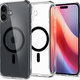 Spigen - Hülle Ultra Hybrid mit MagSafe für iPhone 16 Plus, schwarz