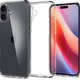 Spigen - Hülle Ultra Hybrid für iPhone 16, crystal clear