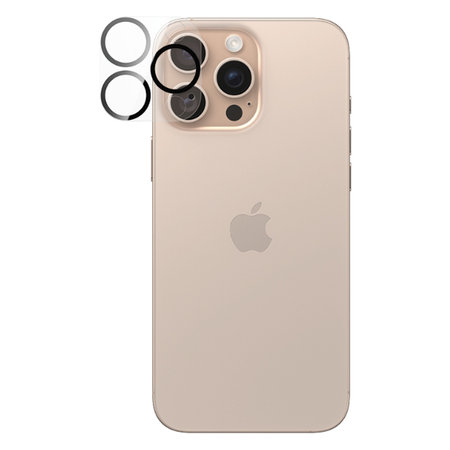 PanzerGlass - Schutzabdeckung für das Kameraobjektiv PicturePerfect Für iPhone 16 Pro und 16 Pro Max, transparent