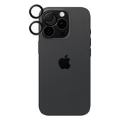 PanzerGlass - Schutzabdeckung für das Kameraobjektiv Hoops Für iPhone 16 Pro und 16 Pro Max, schwarz