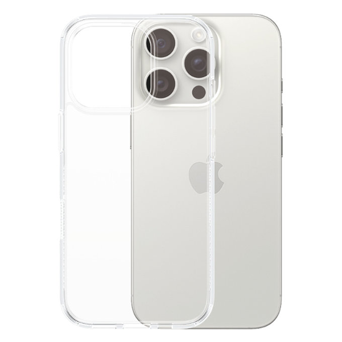 PanzerGlass - Hülle HardCase Für iPhone 16 Pro, transparent