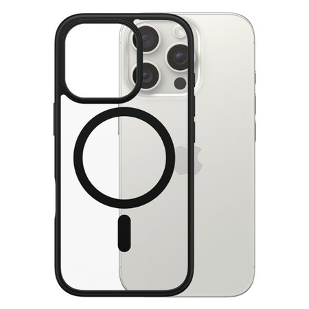 PanzerGlass - Hülle HardCase mit MagSafe Für iPhone 16 Pro, schwarz