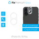 FixPremium Glass - Gehärtetes Glas für die rückwärtige Kameralinse für iPhone 16 und 16 Plus