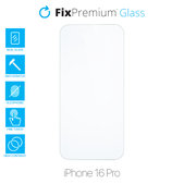 FixPremium Glass - Gehärtetes Glas für iPhone 16 Pro